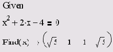   MathCAD